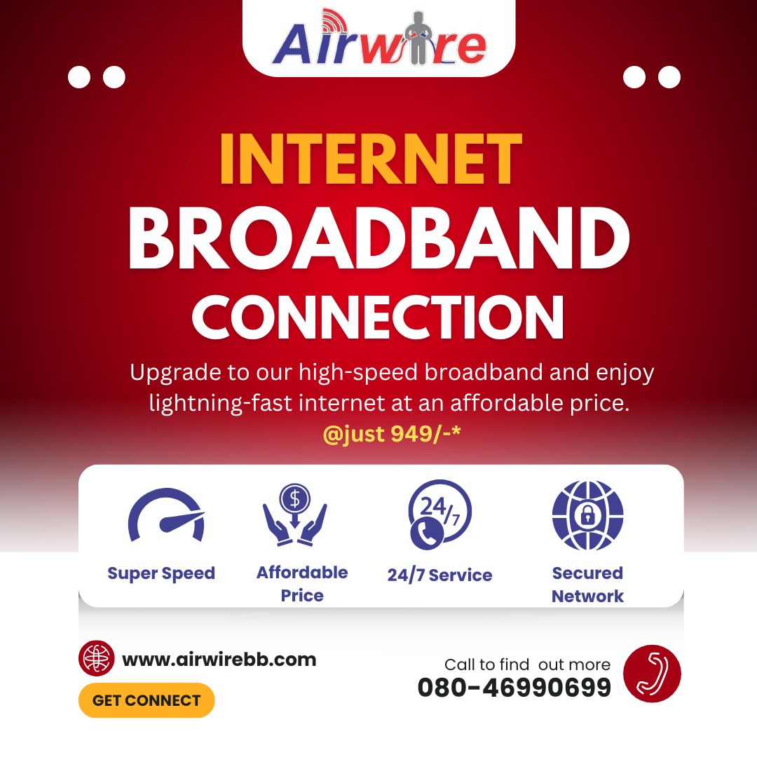 broadband service in bangalore - Newsglo broadband service in bangalore - Newsglo