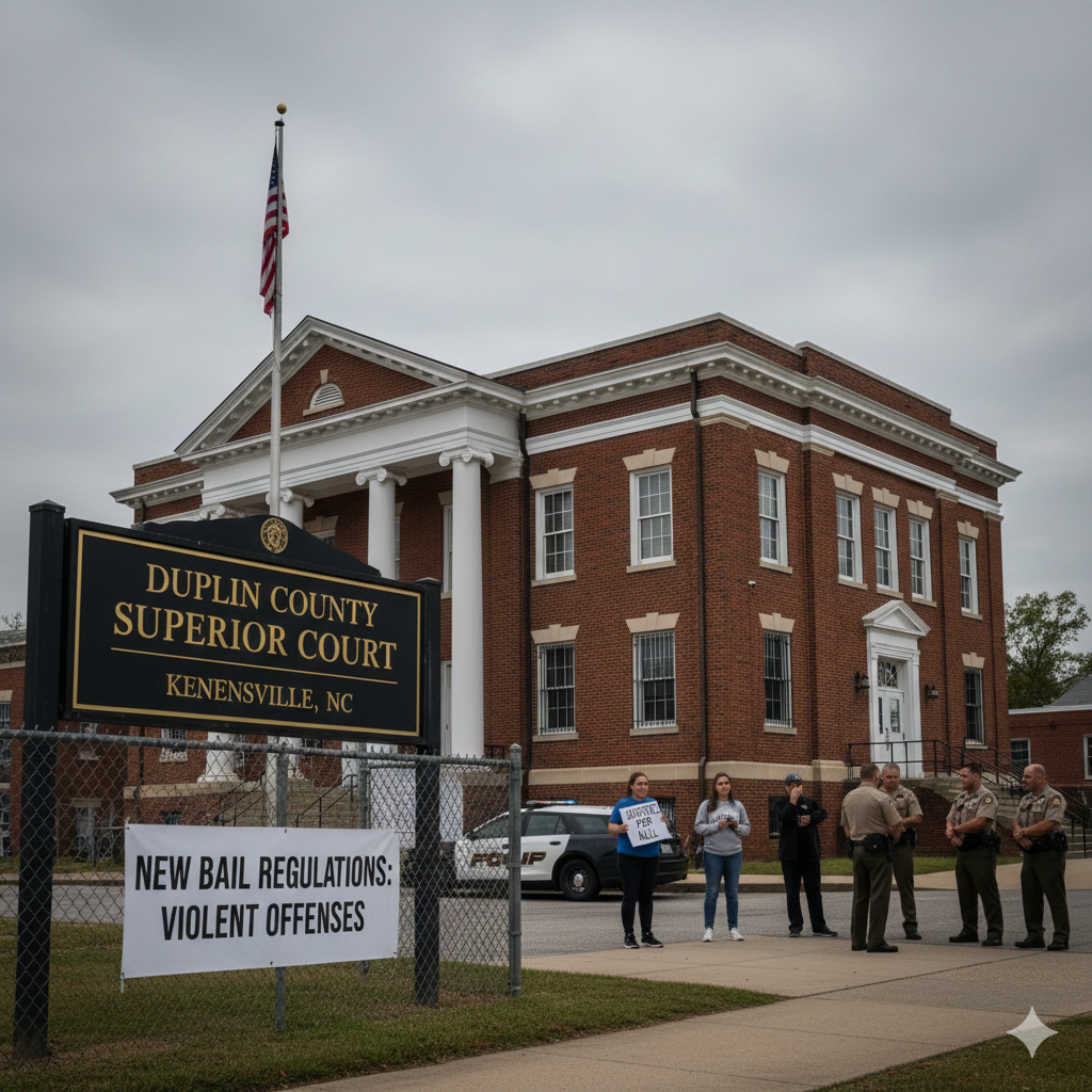 Bail Regulations for Violent Offenses in Kenansville, NC - Newsglo