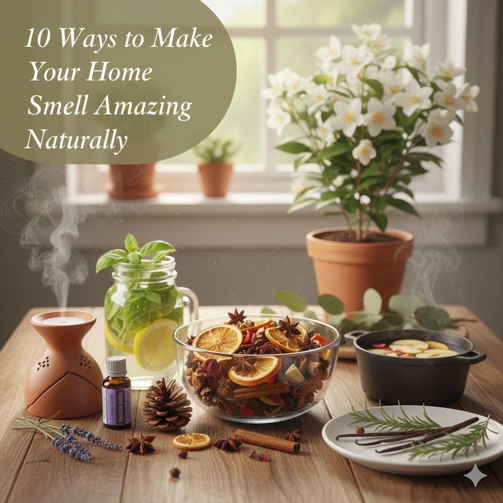 10 Ways to Make Your Home Smell Amazing Naturally - Newsglo