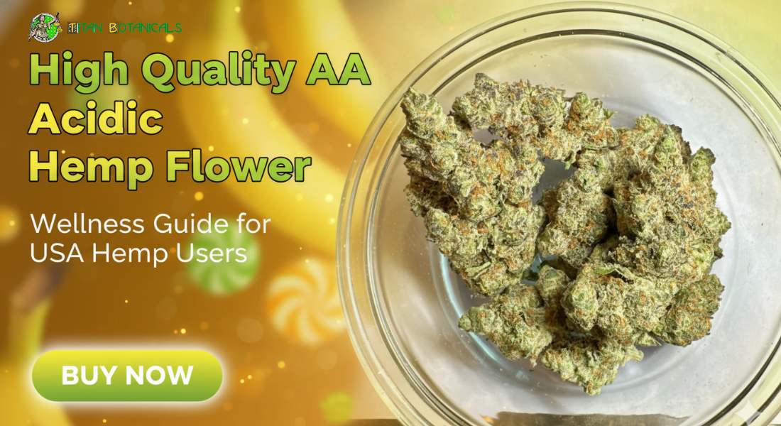 High Quality AA Acidic Hemp Flower