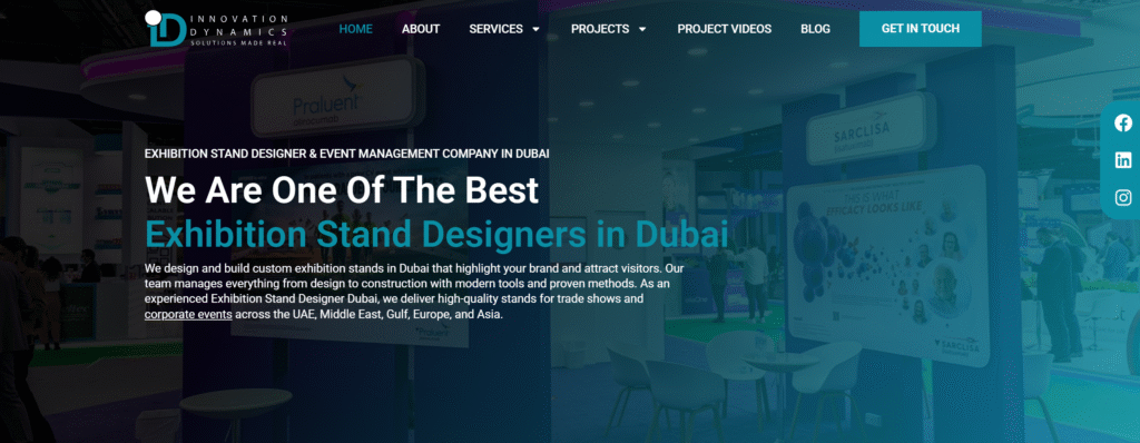 How Does Innovation Dynamics Stand Out Among Stand Builders Dubai?