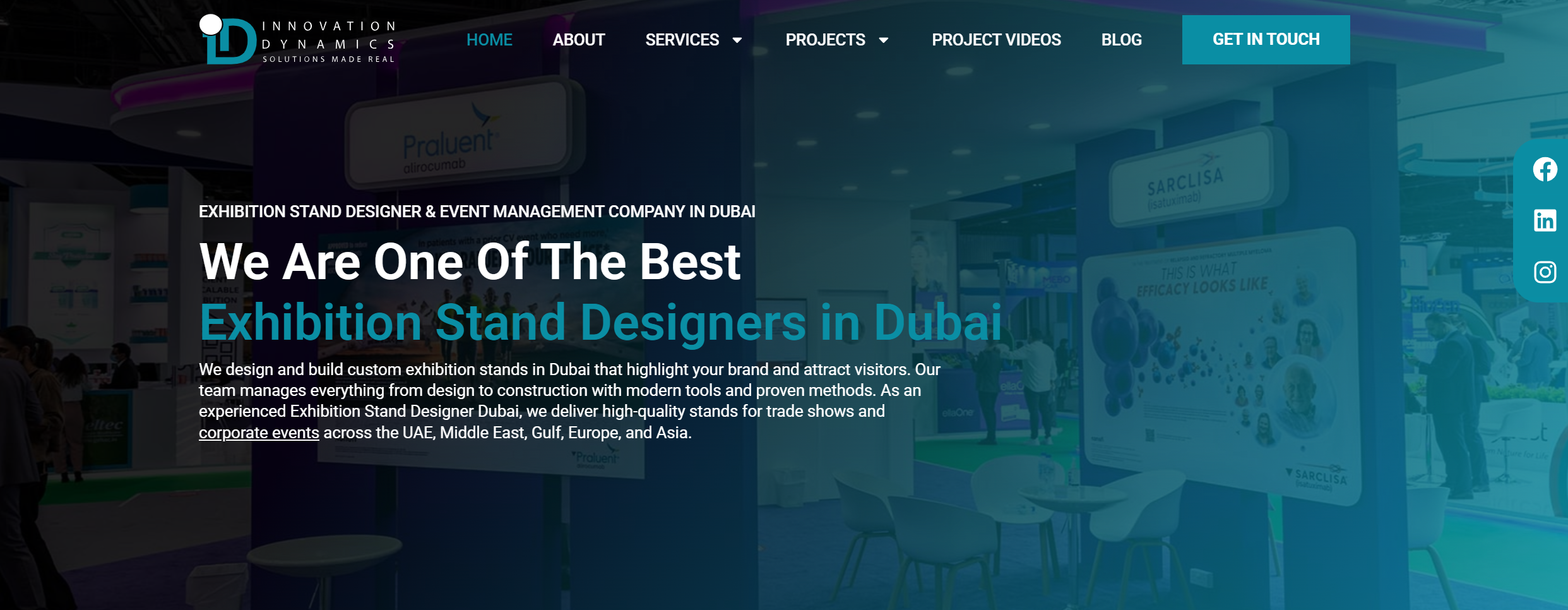 How Does Innovation Dynamics Stand Out Among Stand Builders Dubai?