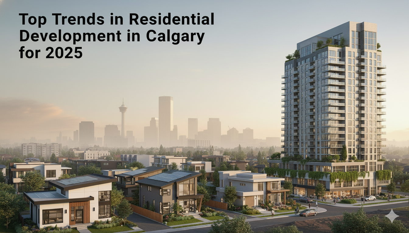 Top Trends in Residential Development in Calgary for 2025