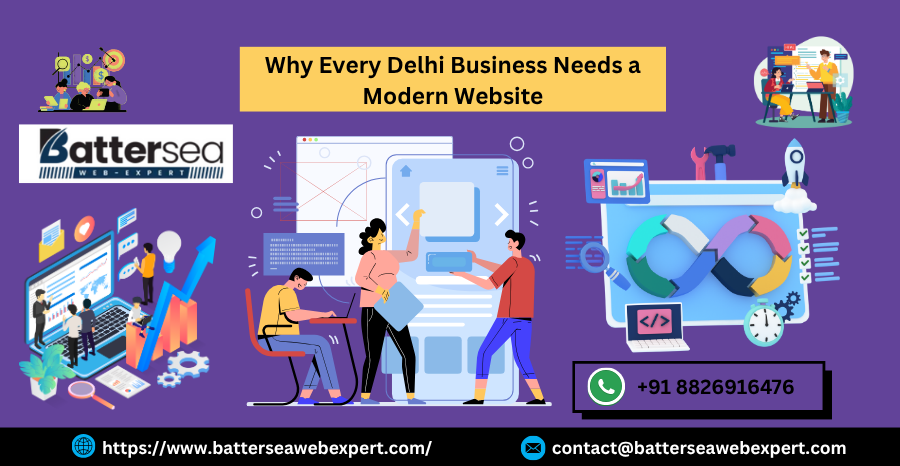 Why Every Delhi Business Needs a Modern Website
