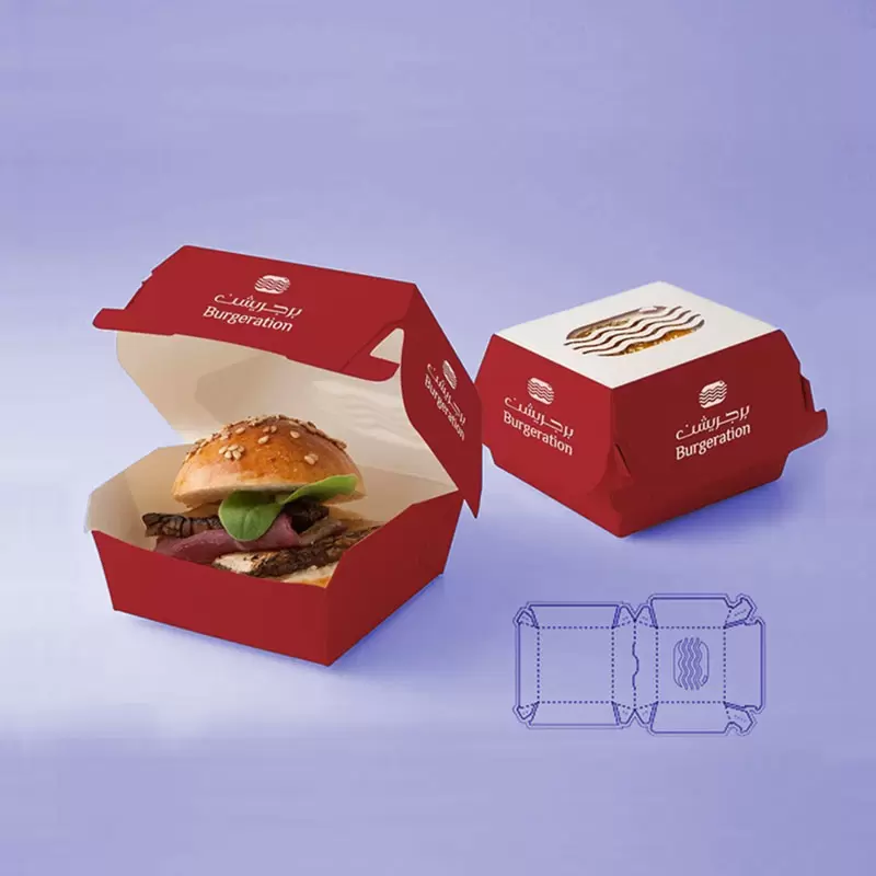 Premium Burger Boxes for Safe and Stylish Food Packaging