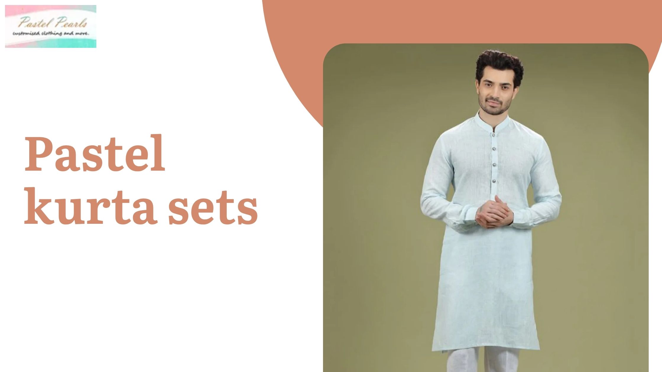 pastel kurta set