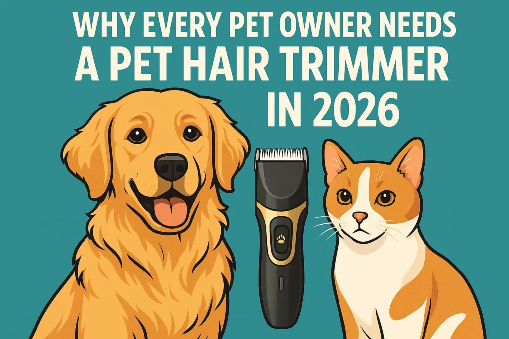 Pet hair trimmer