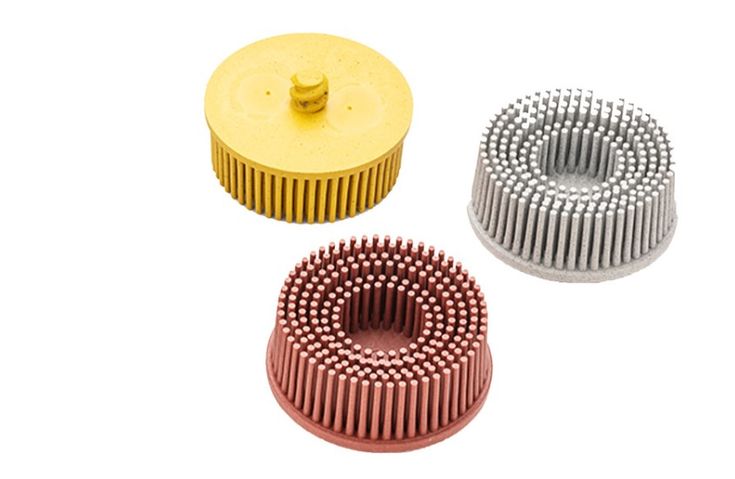 radial bristle brush