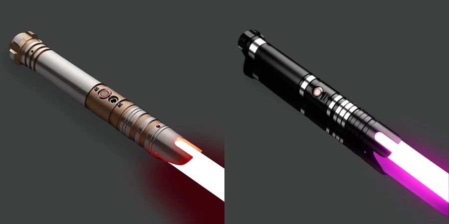 rgb lightsaber double bladed