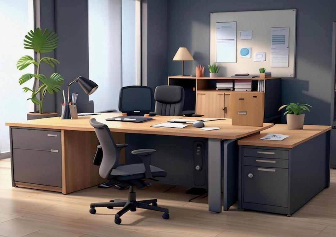 Elevate Your Workspace with a Modern Office Table Setup - Newsglo