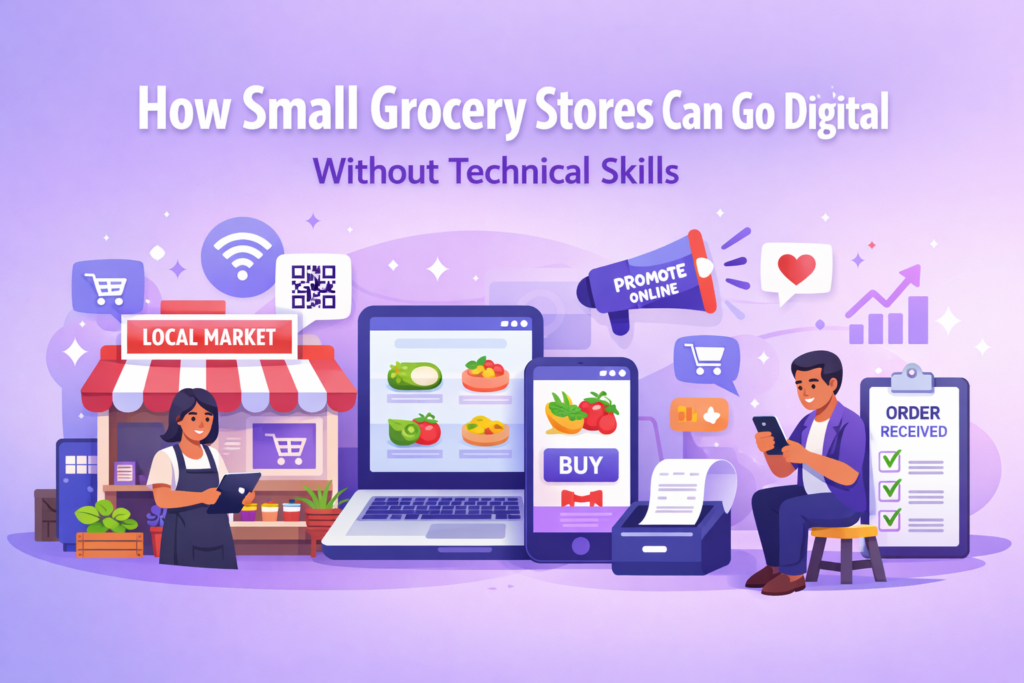small grocery store digital transformation