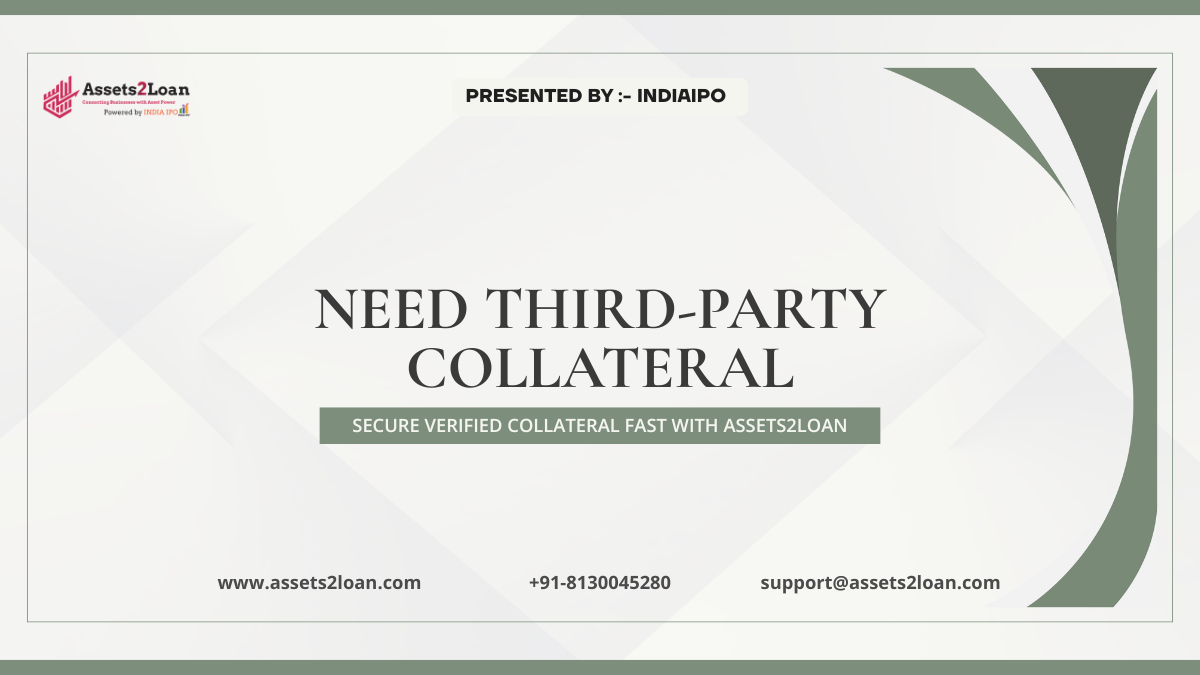 Need Third-Party Collateral