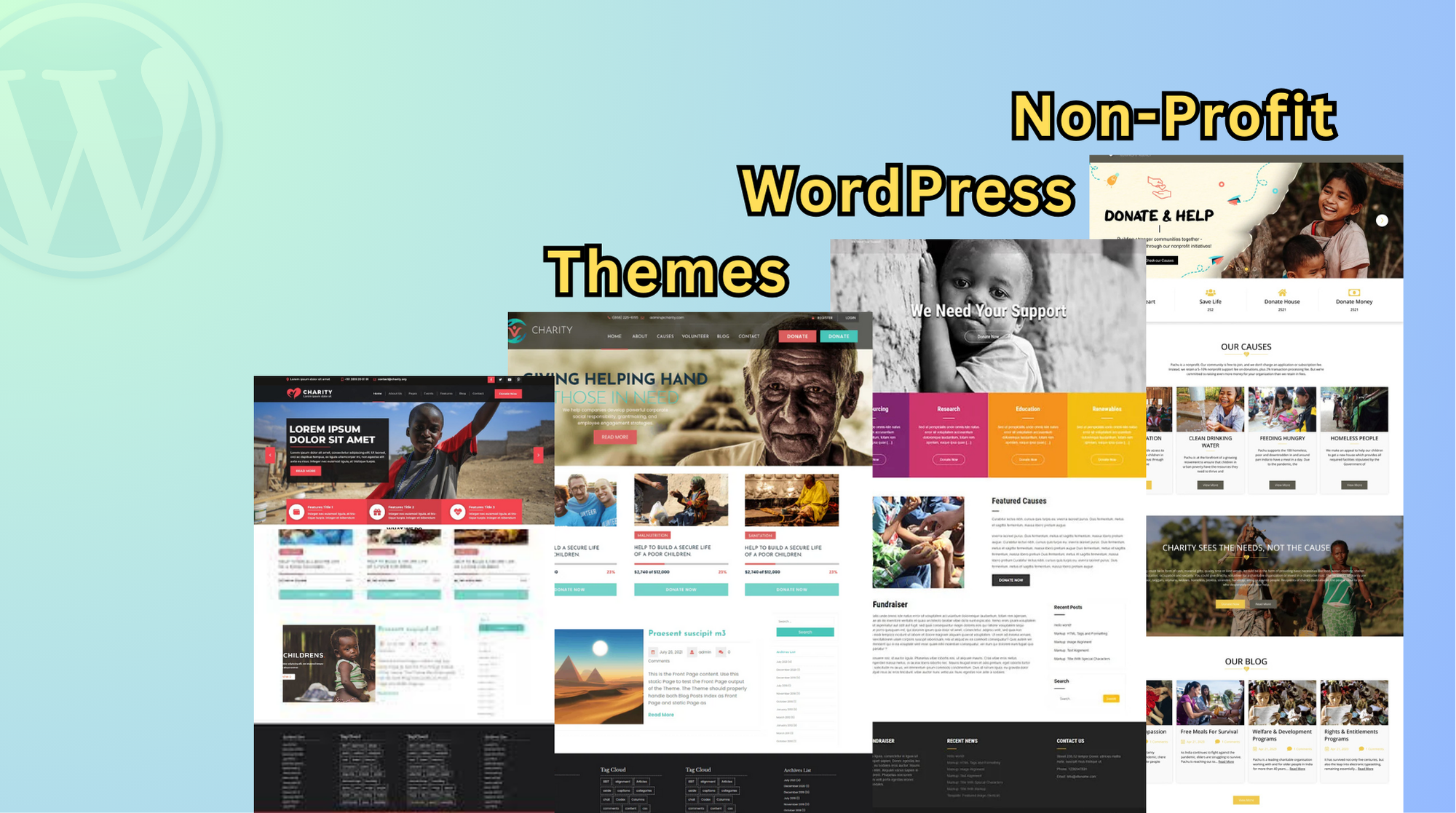 non profit WordPress theme