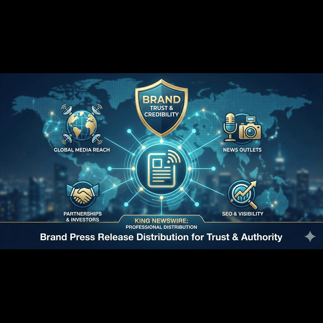 Press Release Distribution for Brand Trust & Recognition