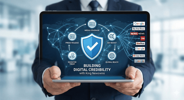 Press Release Distribution for Digital Credibility Building