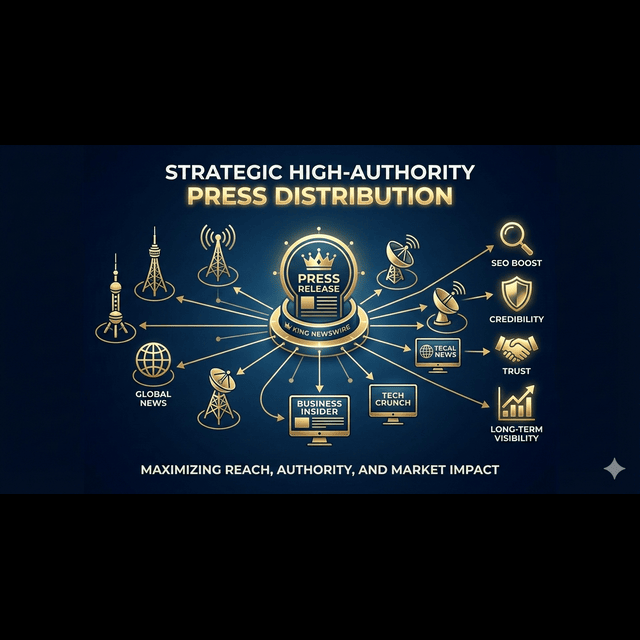 Press Release Distribution for High-Authority Media Placement