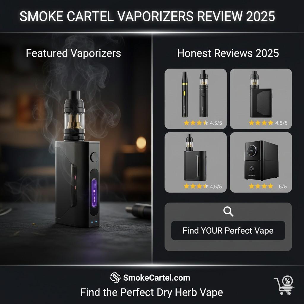 Smoke Cartel Vaporizers Review 2025 – Find the Perfect Dry Herb Vape