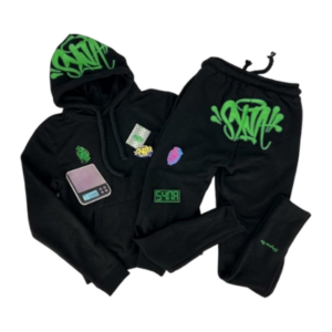 Synaworld Tracksuit Black Green