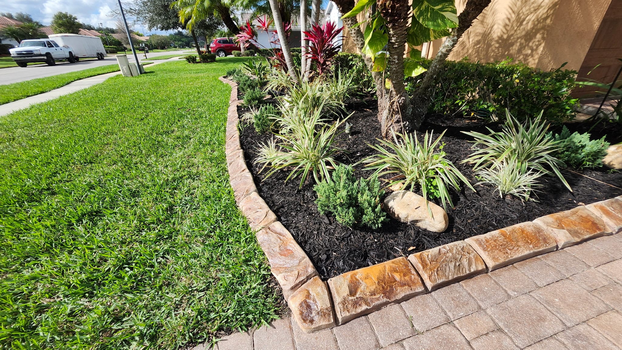 Concrete Landscape Borders