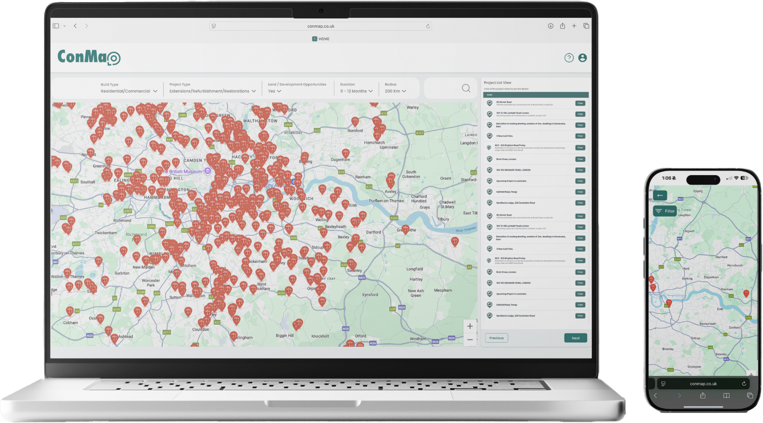 Construction Leads Romford Opportunities ConMap - Newsglo