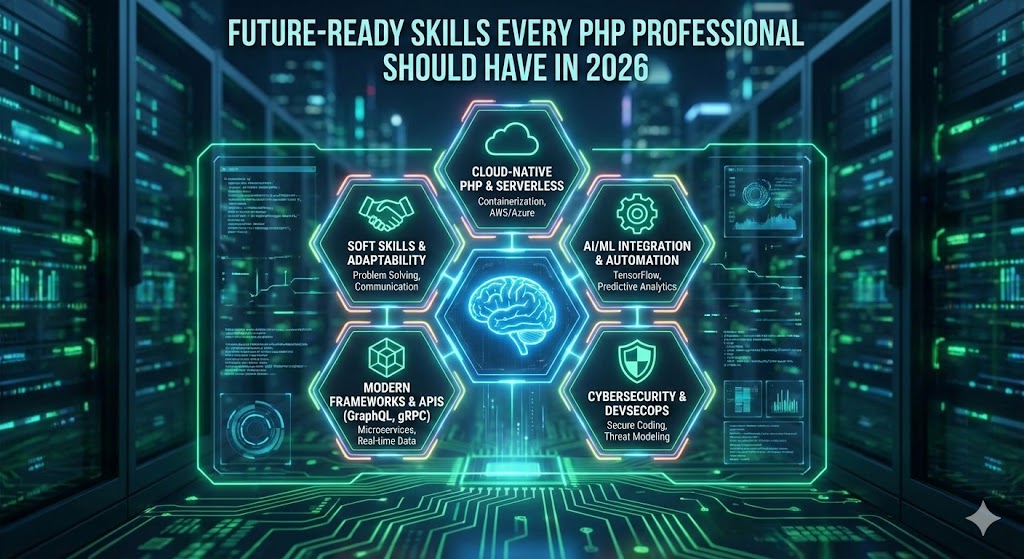 PHP developer managing server and front-end integration