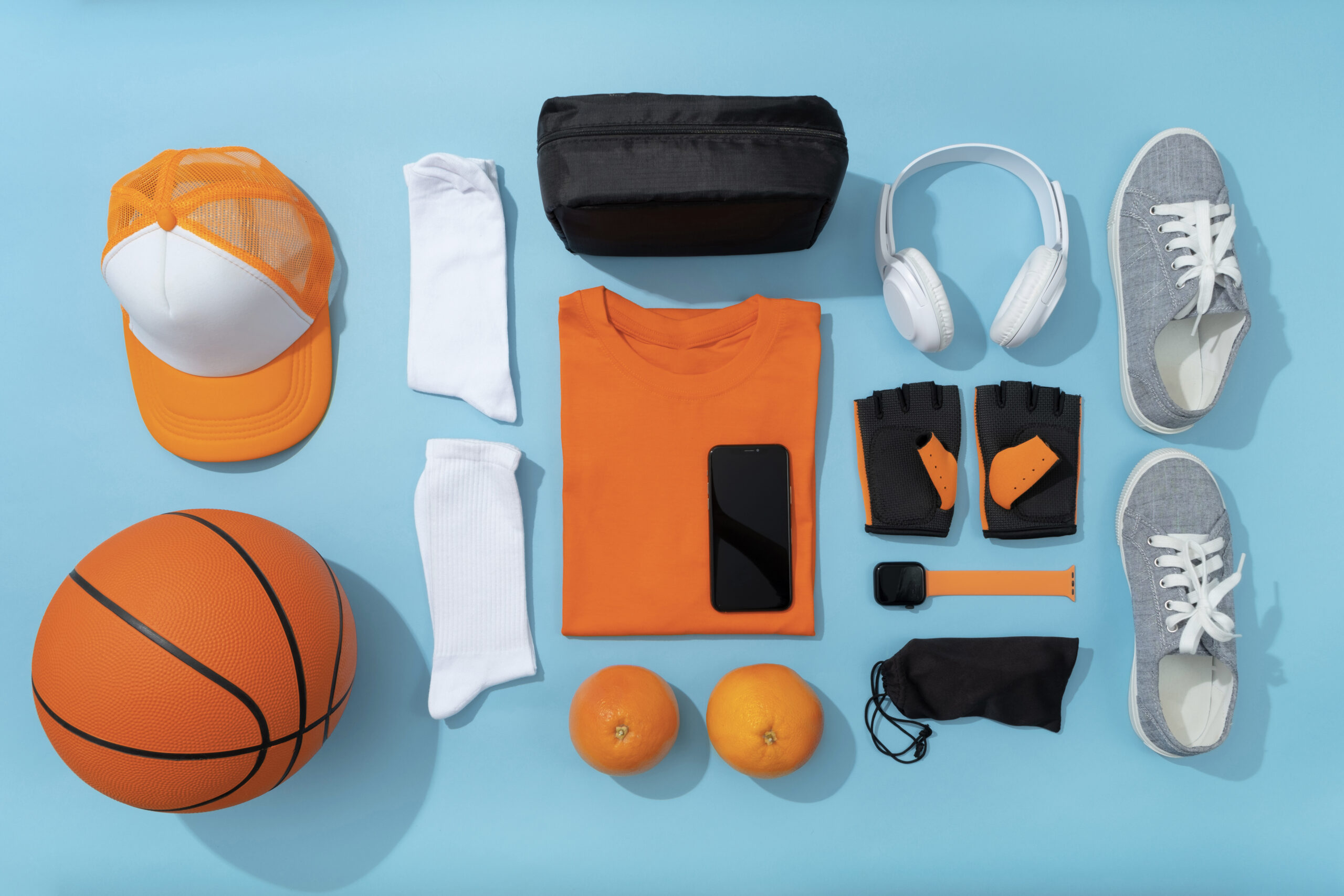 Sportswear and equipment