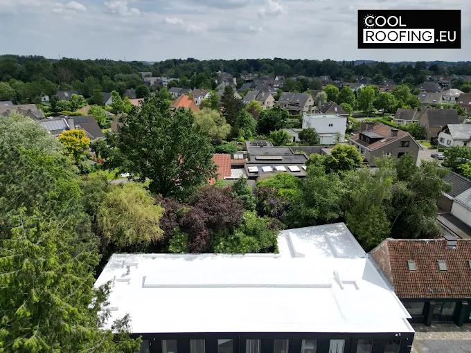 Peinture blanche toit : une solution durable et efficace en Belgique - Newsglo