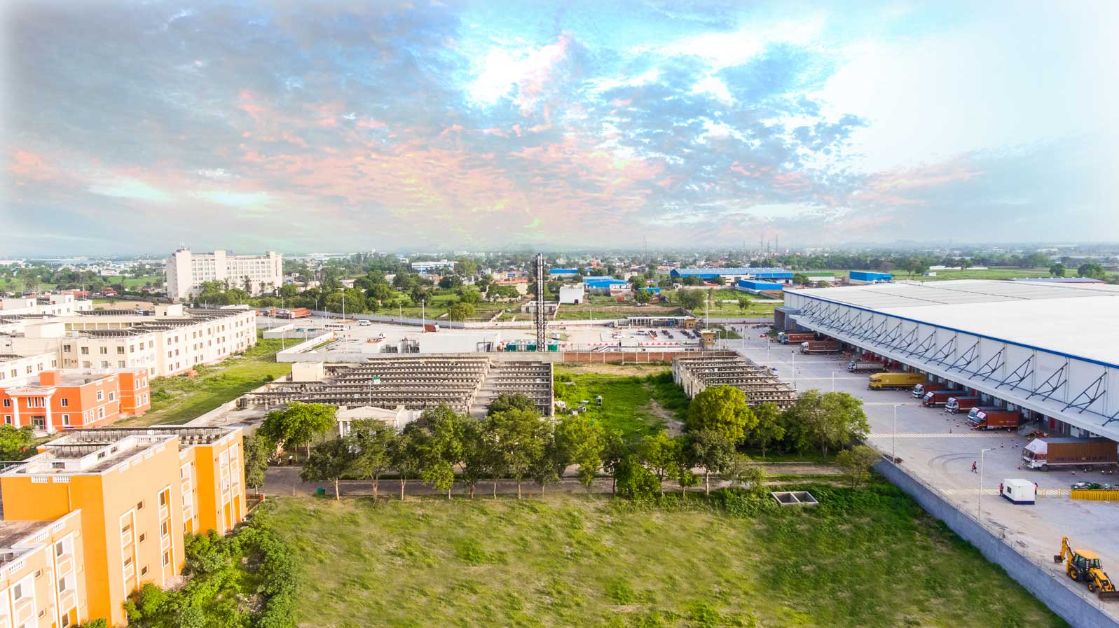 Warehouse And Storage Business,Warehouse Company In India, Warehouse Requirements in India,Amazon DEL5 Warehouse, Grade A logistic parks, logistics park solutions