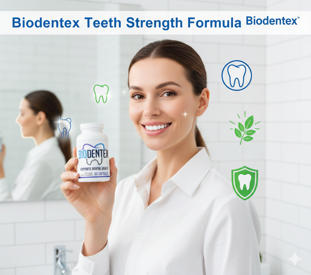 Buy Biodentex Supplement for Healthy Teeth Today - Newsglo Biodentex Teeth Strength Formula