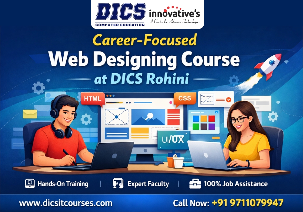 Career-Focused Web Designing Course at DICS Rohini
