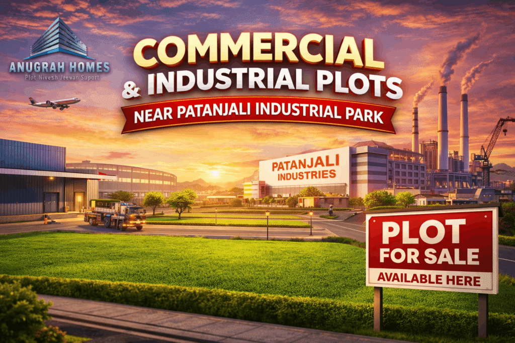 commercial Plots near Patanjali Industrial Park
