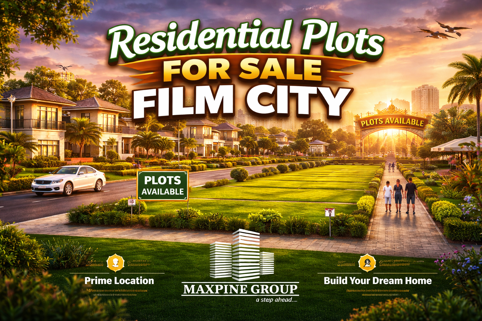 Residential Plots for Sale near Film City