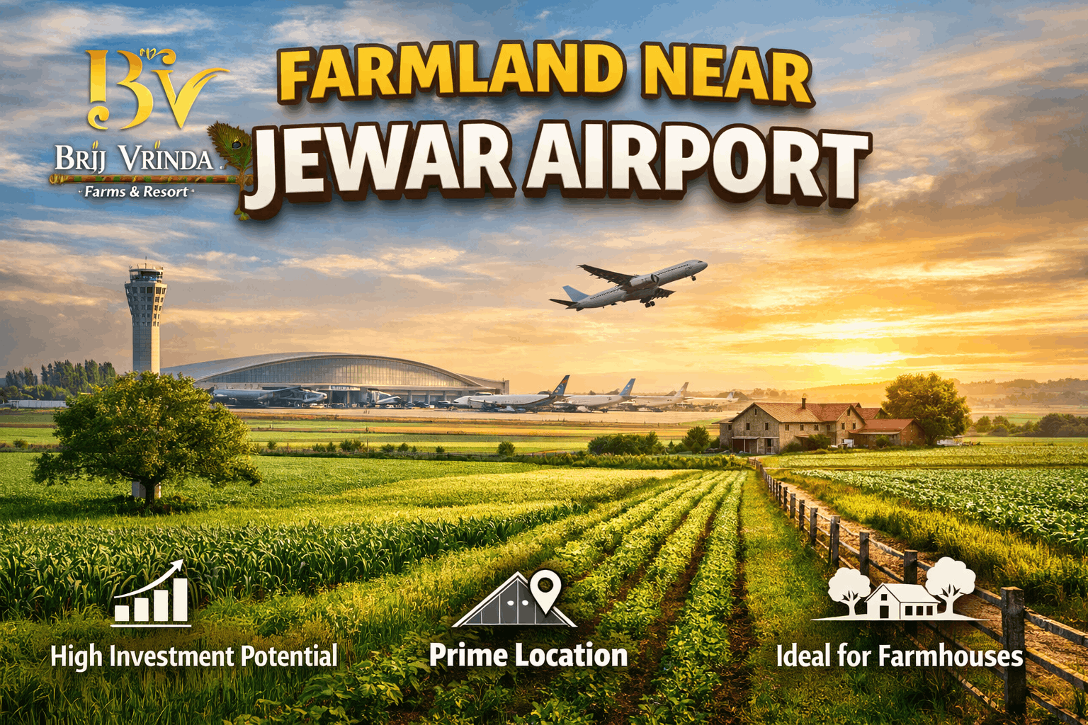 Farmland Near Jewar Airport