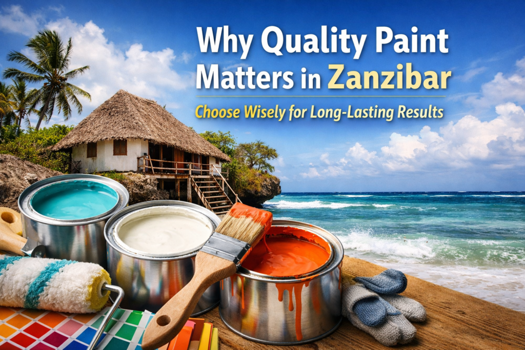 Paint Supplier in Zanzibar