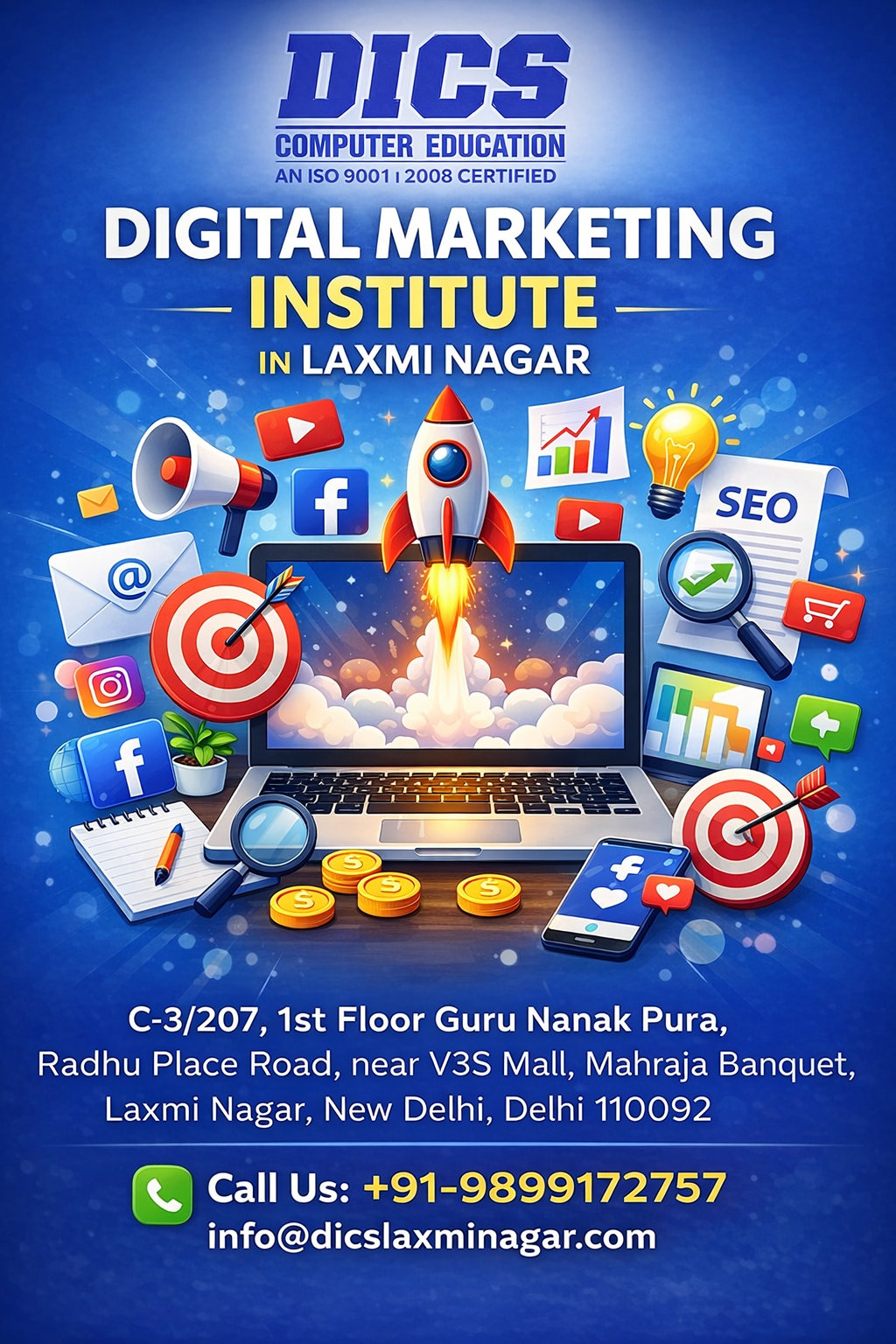 Digital Marketing Institute in Laxmi Nagar - Newsglo