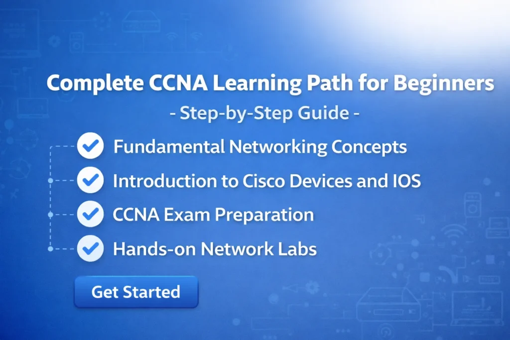 Complete CCNA Learning Path for Beginners - Step-by-Step Guide