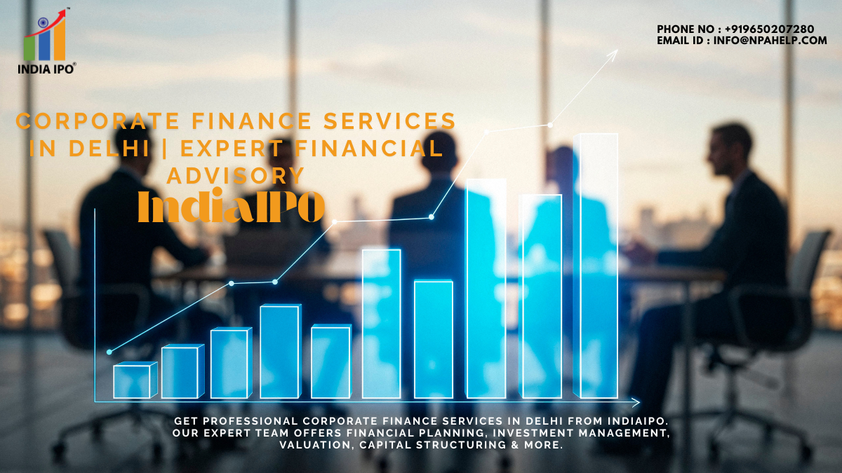 Corporate Finance Services in Delhi