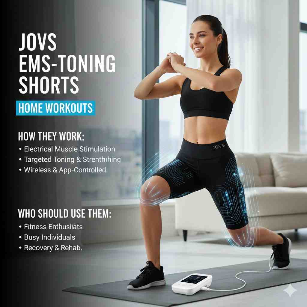 JOVS EMS-Toning Shorts for Home Workouts How They Work & Who Should Use Them