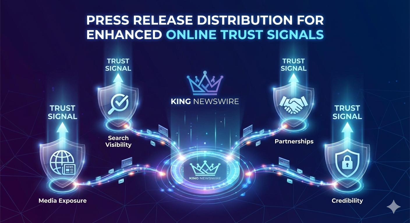 Press Release Distribution for Enhanced Online Trust Signals