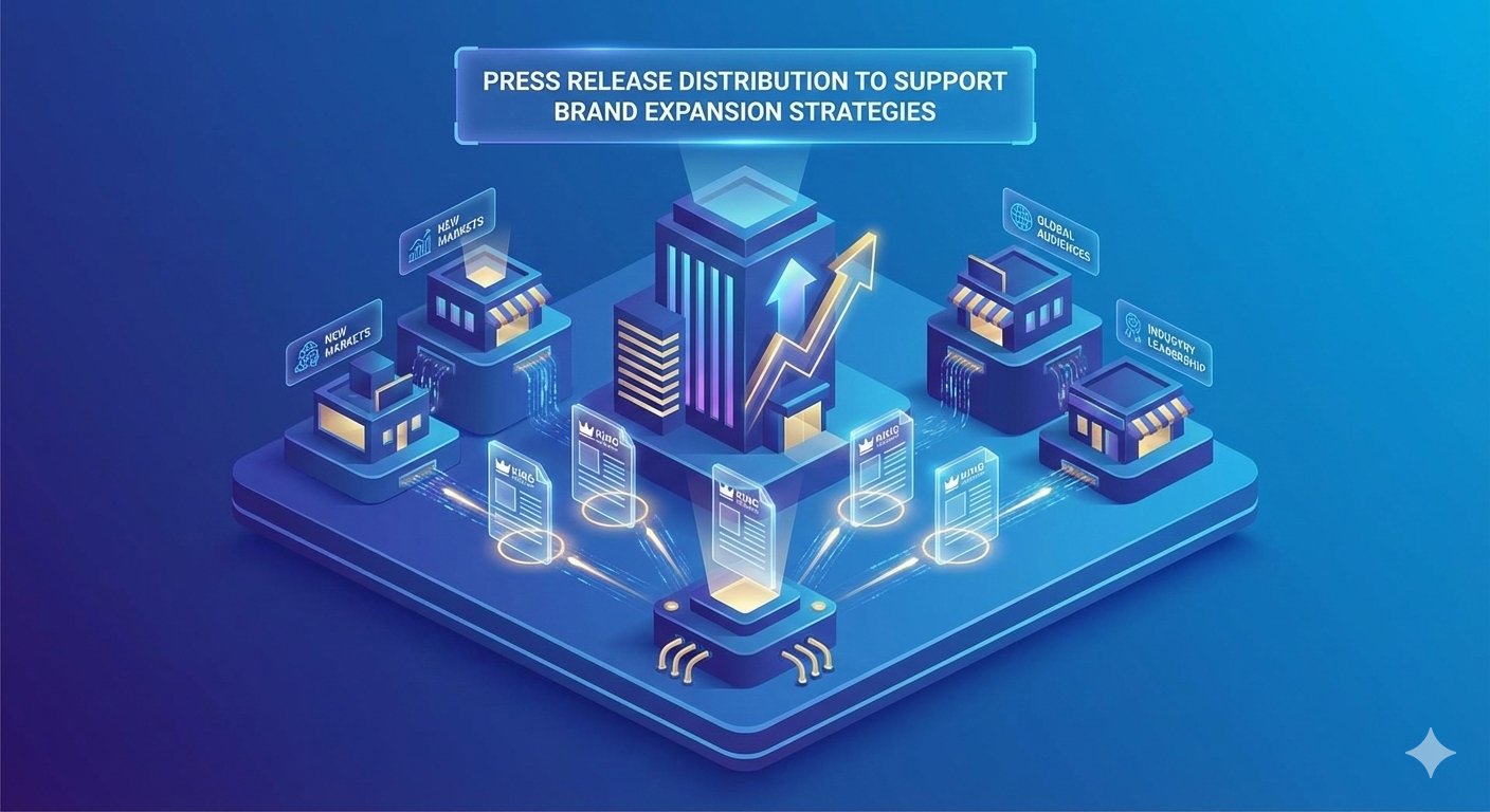 Press Release Distribution to Support Brand Expansion Strategies