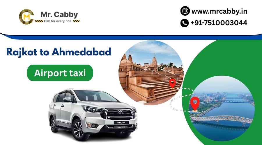 Rajkot to Ahmedabad Airport Taxi
