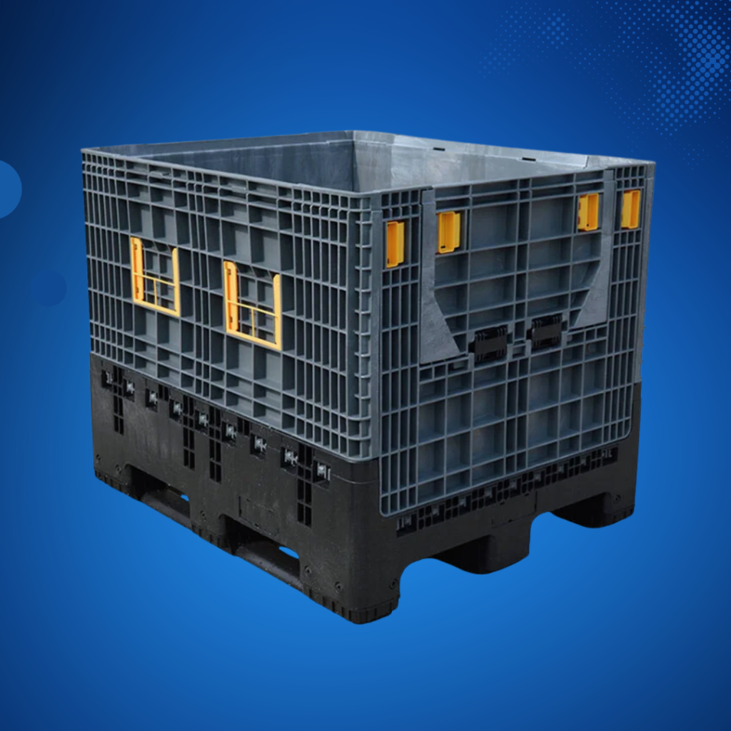 How a solid collapsible pallet container reduces storage cost - Newsglo