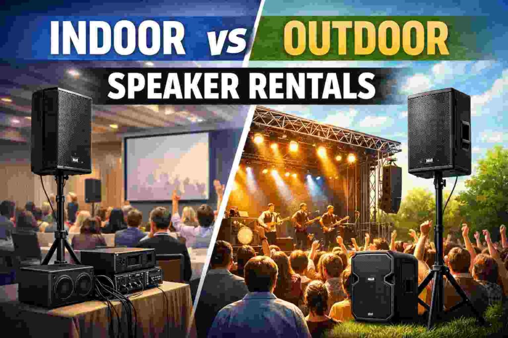 Speakers Rental Dubai