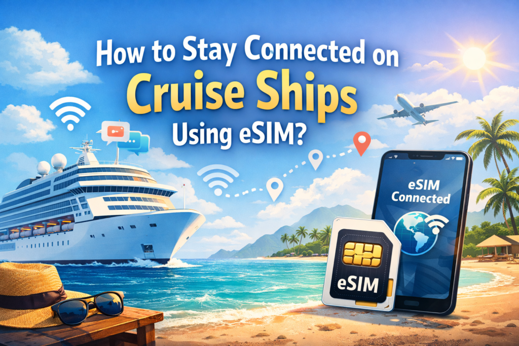 How to Stay Connected on Cruise Ships Using eSIM