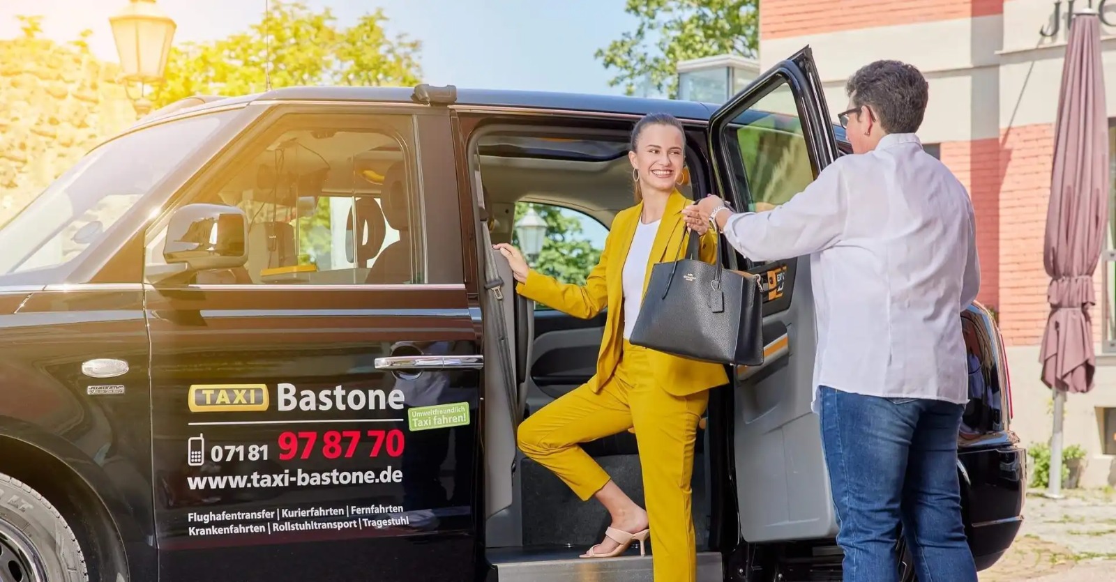 Taxidienste, Flughafentransfer, Chauffeurservice, Kurierfahrten