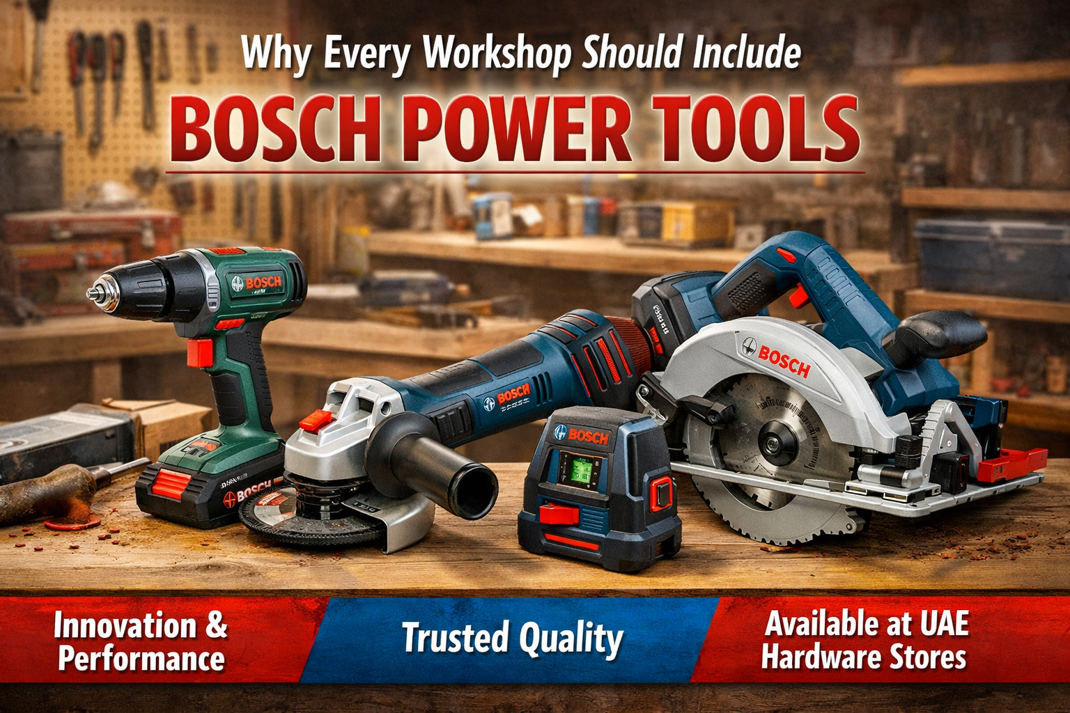Why Every Workshop Should Include Bosch Power Tools - Newsglo Why Every Workshop Should Include Bosch Power Tools - Newsglo