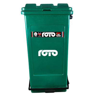 garbage bins with wheels roto