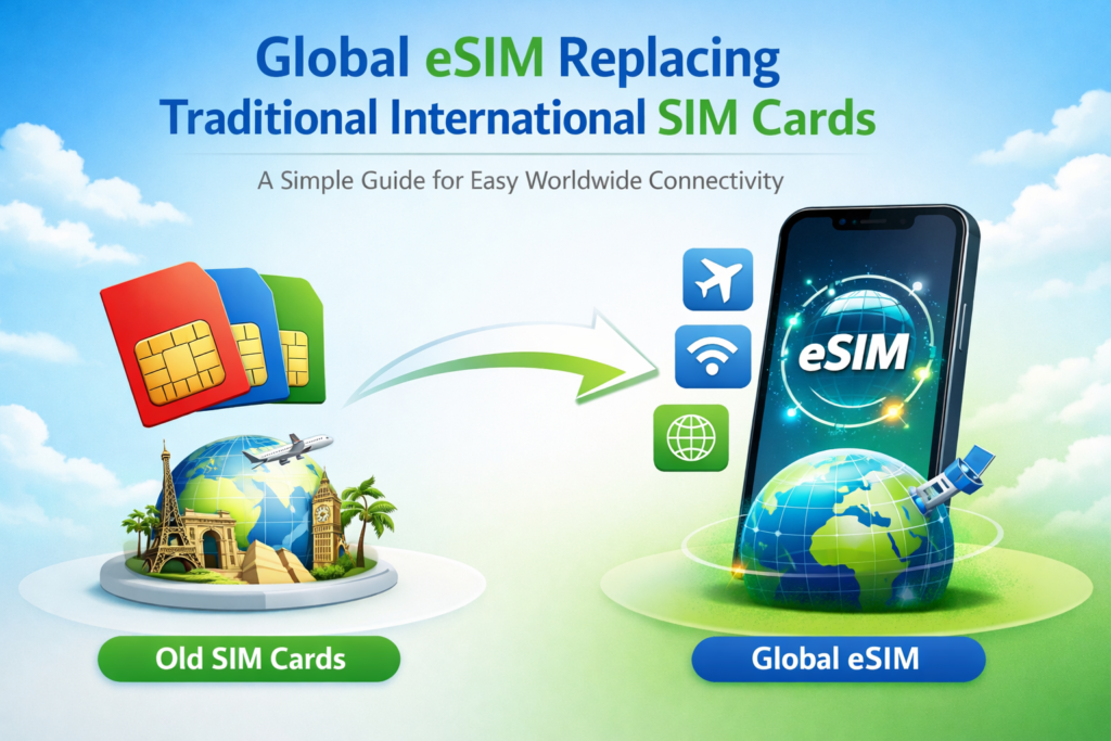 Global eSIM Replacing Traditional International SIM Cards A Simple Guide