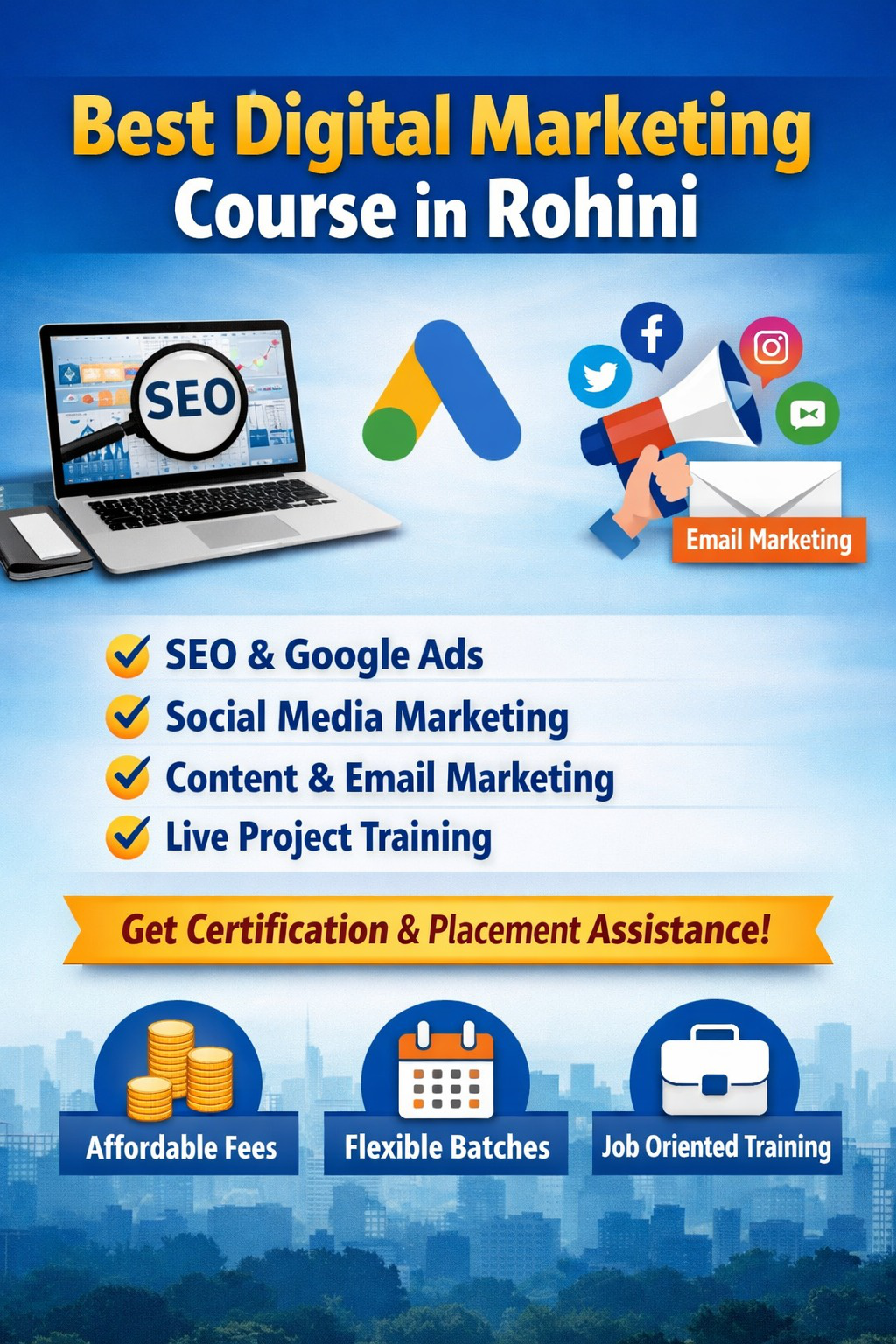 Best Digital Marketing Course in Rohini – 2026 Updated Guide - Newsglo