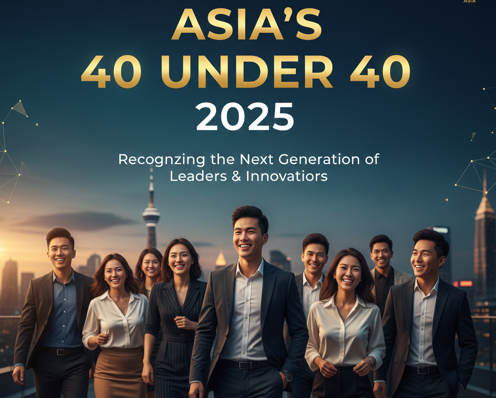 TradeFlock Presents Asia’s 40 Under 40 2025, Celebrating Asia’s Young Business Leaders - Newsglo